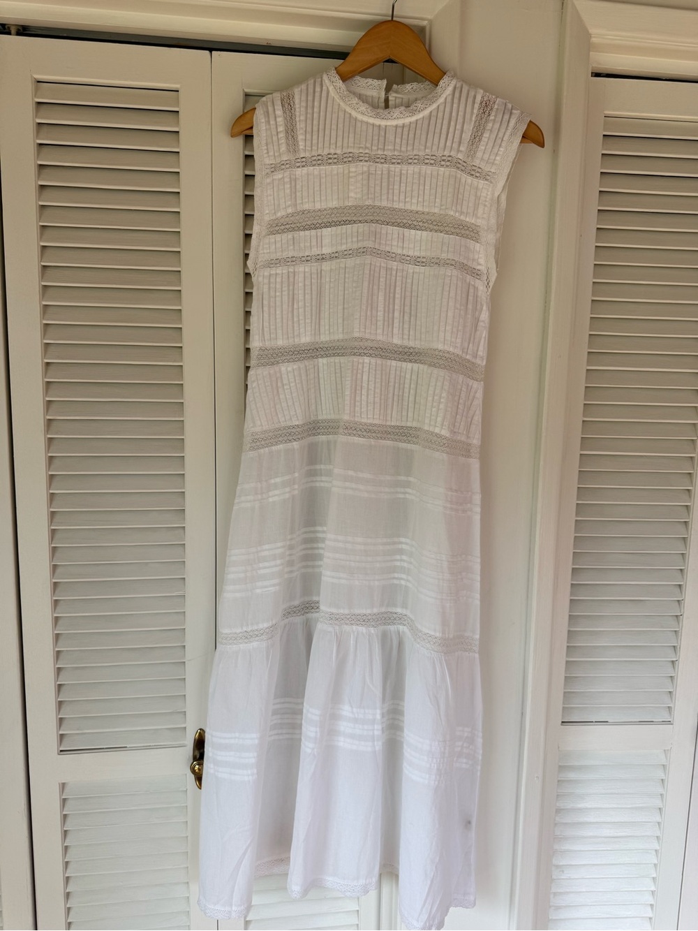 SØNDERHAUS MARGOT DRESS IN WHITE SZ XS NEVER WORN
